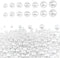 PH PandaHall 7 Sizes No Holes Pearls, 390pcs White Pearl Beads Undrilled Imitated Pearl Beads Faux Pearls for Vase Fillers, Wedding, Party, Home D...