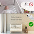 2 Pack-Adjustable Angle Baby Monitor Wall Mount for Motorola, Arlo, Infant Optics DXR-8, HelloBaby, Hellobaby Babysense Monitor Camera, Perfect An...