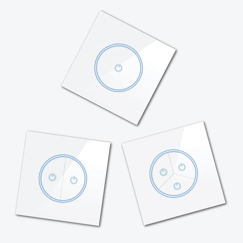 Smart Light Switch, 2.4GHz WiFi Smart Switch Compatible with Alexa, Google Home and Surplife App, UL Certified Neutral Wire Required, No Hub Requi...