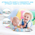 Vicloon Cloth Books, 3D Touch Feel High Contrast Cloth Book, Baby Books Toys for Baby 0-12 Months, Soft Baby Books Touch and Feel Crinkle for Infa...