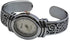 Geneva Womens Oxidized Scroll Design Hinged Fashion Cuff Watch White Dial W9132...