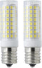 E17 Led Microwave Oven Light Bulb Over Stove Appliance Bulb, Replacement 40W 60W 75W Halogen Range Hood 7W Dimmable White 6000K Pack of 2...