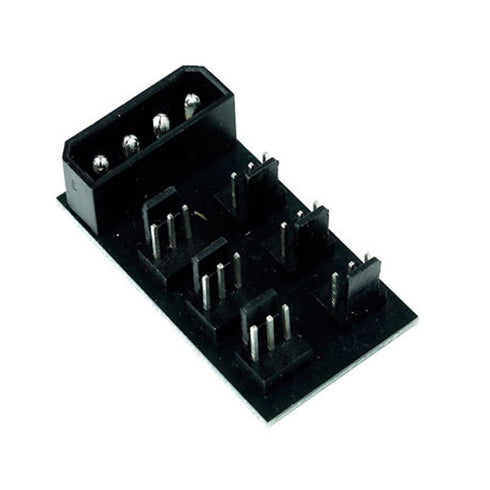 Phobya 81097 Fan, Cooler and Radiator - Fans, Coolers and Radiators (3 Pin, Black, Plastic, 25 mm, 45 mm, 18 mm)...
