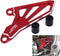 JFG RACING CNC Front Sprocket Cover Guard for CR250R 2002-2007/CRF250R 2004-2009/CRF250X 2004-2017/CRF450R 2008...
