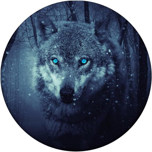 Beautiful Wolf PopSockets PopGrip: Swappable Grip for Phones & Tablets PopSockets Adhesive PopGrip...