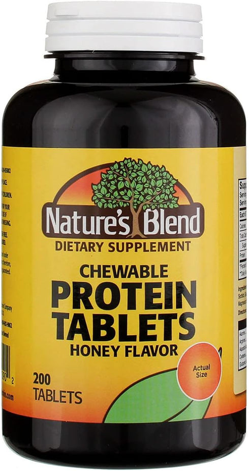 Nature's Blend Protein Tablets Honey Flavor 200 Tabs...