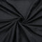Stylish FABRIC Solid Color Rayon Spandex Heavy Jersey Knit Fabric/ 4-Way Stretch-(200GSM)/ DIY Projects, Black 1 Yard...