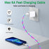 Aolcev Charger Cable for iPhone Light Up Glowing Fast Charging Cord, 480Mbps Transfer Speed Charging Cable Compatible with iPhone 14 13 12 11 Pro ...
