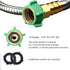 304 Stainless Steel Metal Garden Hose Connector 5 Feet Short Garden Water Hose Extension Extender, Drinking Water Hose Lead and BPA Free...