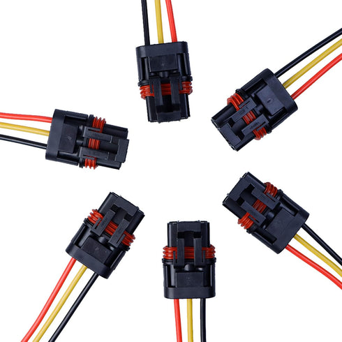 Pulse Power Plug Pigtail Connector Compatible with 2018 2019 2020 2021 Polaris Ranger XP 1000/ RZR/Pro RS1 General Pulse Bus Bar Harness Pigtail C...