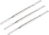 MECCANIXITY 3pcs Metal Spudger Mini Crowbar Flat Head Stainless Steel Pry Bar Opening Tools for Mobile Phone Disassembly Repair 4.5x0.25...
