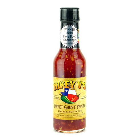 Mikey V's Sweet Ghost Pepper Chili Sauce...