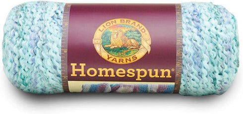 Lion Brand Homespun Yarn (329) Waterfall......