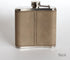 Bella Busta-3 Years as a husband and wife-Years,Weeks, Days, Hours, Minutes, Seconds Engraved Light Brown Leatherette Stainless Steel Flask-3 year...