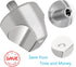 GE Cafe Range Burner Control Knob Replacement Part WB03X25889 for CGP350 & CGP350 Series, Replace WB03T10329, WB03X25889, 4920893, GEHWB03X25889, WB03X32194