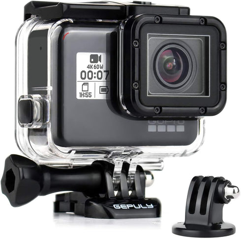 Waterproof Housing Case for GoPro Hero 7 Black, Hero 5 6 Black, Hero (2018) - 45M Underwater Protective Dive Housing Shell for GoPro Hero7 Hero6 H...