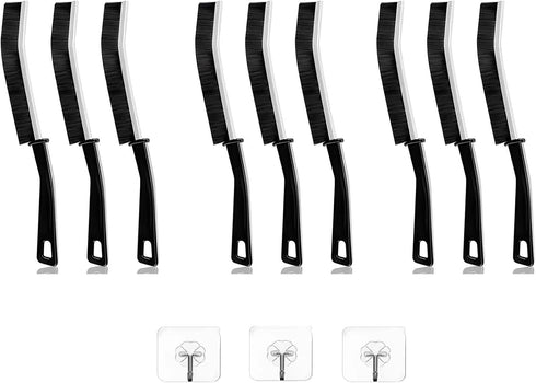 Crevice Cleaning Brush,Hard Bristle Crevice Cleaning Brush,Crevice Cleaning Tool is Effective to Clean The Small Gap of Kitchen, tolilet and Windo...