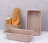 1Lb Bread Toast Baking Loaf Pan Truly Nonstick 9.57 x 5.7Inch (Inner Size 8.1x4.1) Double Thicker Color Evenly Easy Clean Dishwasher Safe Nontoxic...