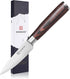 KEEMAKE Paring Knife 3.5 inch, Fruit Knife with German High Carbon Stainless Steel 1.4116 Small Knife, Pairing Knife with Pakkawood Handle Small K...