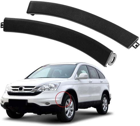 2Pcs Front Bumper Wheel Fender Molding Trim Filler Kit for Honda CRV 2007 2008 2009 2010 2011 Left+Right 71103SWA000 71108SWA000...