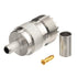 wlaniot PL259 Crimp Connectors + SO239 Crimp Connectors Kit PL-259 SO-239 Solder Connector Crimp with RG58 RG142 RG400 LMR195 RG303 RG141 Low Loss...