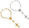 2 PCS Car Rosary for Rearview Mirror,Personalised Mirror Window Decoration Pendant,Car Rosary and Crucifix Prayer Rosary for Car,Bike,Motorbike Me...