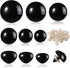 360 Pcs Large Plastic Safety Eyes and Noses 12-30mm Assorted Sizes with Washers for Crochet Big Stuffed Animals Needle Felting Crafts Dolls DIY, B...