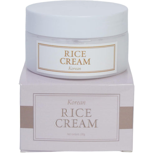 Korean Rice Cream 3.52 Ounce, Korean Skincare, rice bran essence with ceramide | Glowing Look, Improves Moisture Skin Barrier, Nourishes Deeply, S...