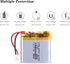 Liter Energy Battery 3.7V Lipo Battery 600mAh Rechargeable Lithium ion Polymer Battery 603030 Lithium Polymer ion Battery with JST Connector...