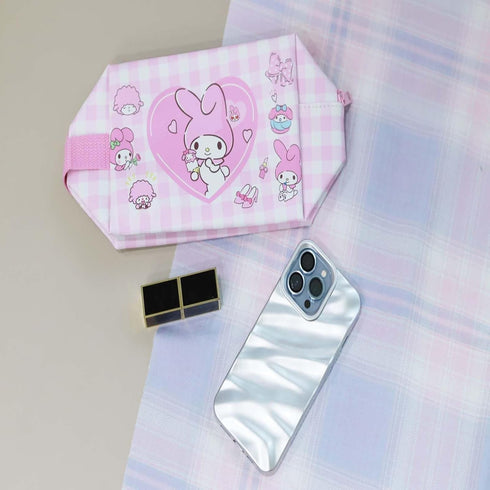 Kawaii Cartoon Travel Cosmetic Bag, Waterproof Large Capacity Cosmetic Pouch, Cute Anime Makeup Bag with Zipper, Foldable Storage Bags Makeup Pouc...