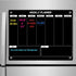 Weekly Dry Erase Board for Refrigerator, Magnetic Weekly Calendar for Fridge, Black Acrylic Note Board, Planner Schedule Board, Double-Sided Use...