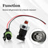 Oil Pressure Fuel Pump Pressure Shut Sensor Switch Compatible with Mercruiser (Quicksilver) 4.3L 5.0L 5.7L 305 454,7.4L 8.2L 502 v8 Engines Replac...
