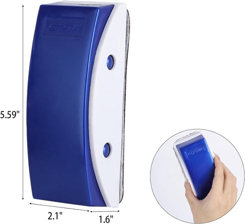 6 Pack Magnetic Dry Erase Eraser, Whiteboard Eraser Glass Board Eraser for School, Home and Office...