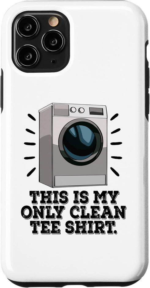 iPhone 11 Pro This Is My Only Clean Mechanic Funny Women Washing Machine Case...