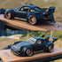 Carlomo 1/64 Scale N-Class Alloy Wheels and Rubber Tires with Axles Detail Up Kits (4pcs/1 Kit) Modified Parts for 1:64 Diecast Model Cars (N018A)...