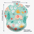 Ergonomic Design Mouse Pad with Wrist Rest Support, Cute Wrist Mouse Pad, Non-Slip PU Base Mouse Mat, Pain Relief Mousepad for Gaming & Working (W...
