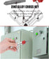 4 in 1 Universal Utilities Key, Multi-Functional Universal Cross Key with Bit Zinc Alloy Tools Electrical Cupboard Box, Train Door, Water Meter Va...