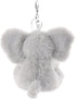 Apricot Lamb Cute Toys Plush Gray Elephant Stuffed Animal Soft Keychain for Kids Bag, Purse, Backpack, Handbag (6 Inches)...