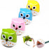 4pcs Cute Owl Pencil Sharpener with Dual Holes, Cartoon Animal Plastic Colored Cat Manual Handheld Small Compact Sharpeners for Student Kids Schoo...