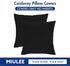 MIULEE Pack of 2 Corduroy Soft Soild Decorative Square Throw Pillow Covers Cushion Cases Pillow Cases for Couch Sofa Bedroom Car 18 x 18 Inch 45 x...