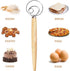 2 Pcs Danish Dough Whisk Large Stainless Steel...