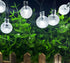 Solar String Lights Outdoor, 20ft Waterproof 30 LEDs 8 Modes Crystal Globe Solar String Fairy Lights Backyard Patio Christmas Lights for Holiday P...