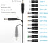 GutReise Universal 12V Car Charger(Max 10A) + 5V DC Power Cable,with 11 Connectors for DVD Player,Dash Camera,GPS,Bluetooth Speakers,Shaver Fans.....