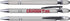 Alabama Soft Touch Coated Metal Stylus Pens - 6 Pack 30502......