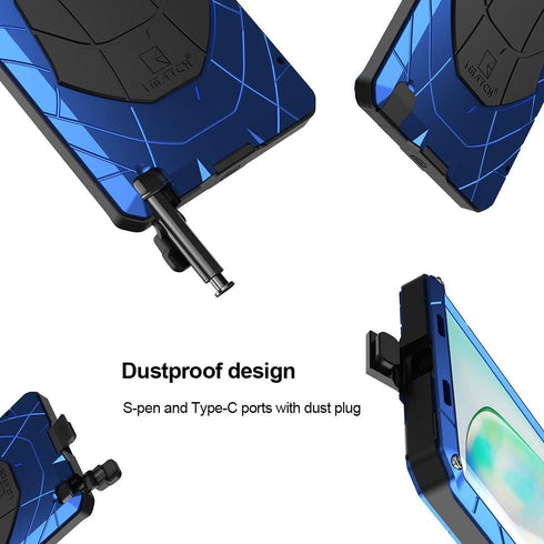 Galaxy Note 10 Case Metal, Samsung Note 10 Case Heavy Duty, Gorilla Glass Cover Armor Aluminum Alloy Bumper Military Shockproof Hard Defender Outd...
