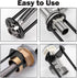 Multifunctional Sink Wrench, 2024 New General Purpose Dual Head Pipe Wrench, Under Sink Wrench Faucet Tool, Basin Wrench, Multifunctional Sink Wre...