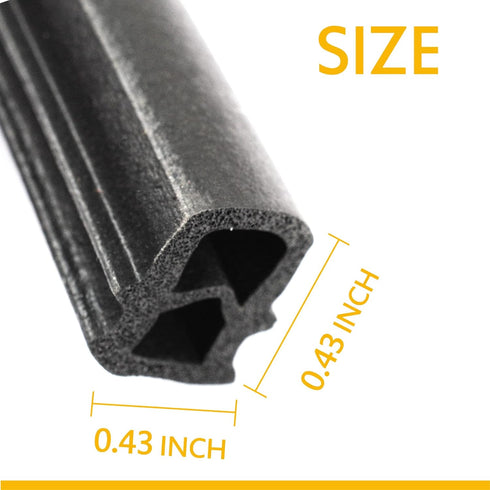 W10509257 Dishwasher Door Gasket Replacement Part Fit for Whirl-pool & Ken-more Dishwashers, Replaces 3368994 WPW10509257