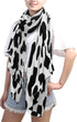 ALAZA Use4 Fashion Cow Print Chiffon Silk Long Scarf Shawl Wrap...