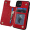 MIDOLA Wallet Case for iPhone 11 with Card Holder Cover Cell Phone Leather Protective Purse 6.1 Inch Red...