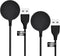 SEVENKA 2-Pack USB Wireless Charger for Samsung Watch Charger, Galaxy Watch6/6 Classic/ 5/5 Pro/4/4 Classic/3/Active 2/1, 1m Long & 30cm Short Rep...